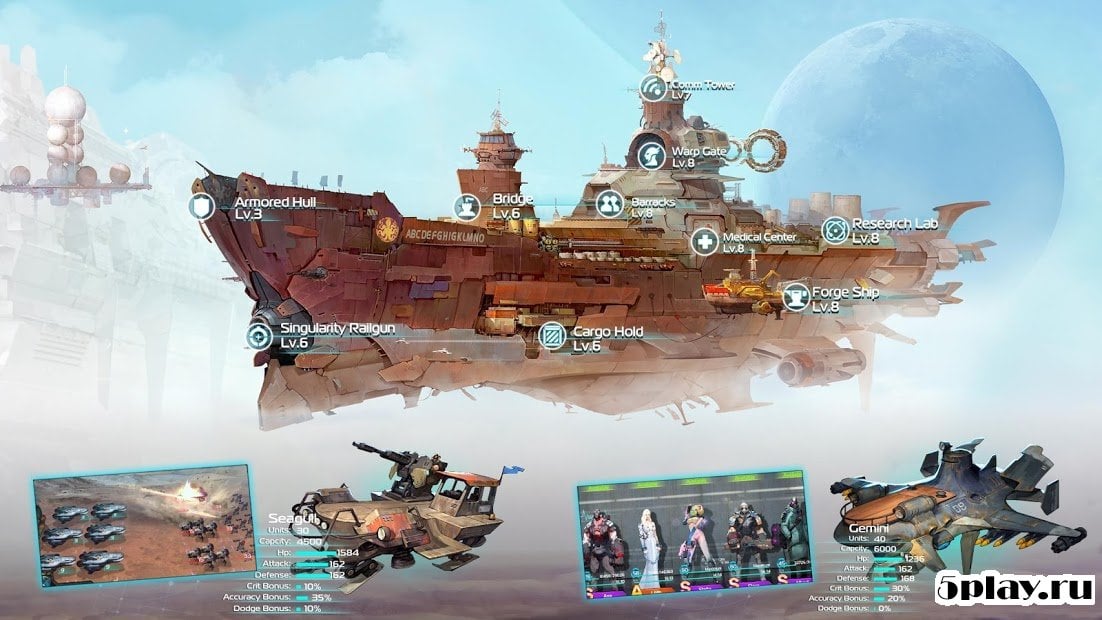 Скачать Ark of War: Galaxy Pirate Fleet 1.16.0 APK +(Мод: )  СКРИНШОТЫ