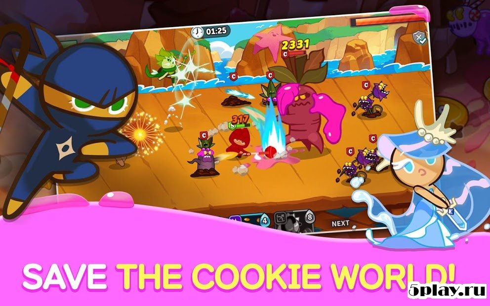 Скачать Cookie Wars 1.4.2 APK +(Мод: Мод [root])  СКРИНШОТЫ