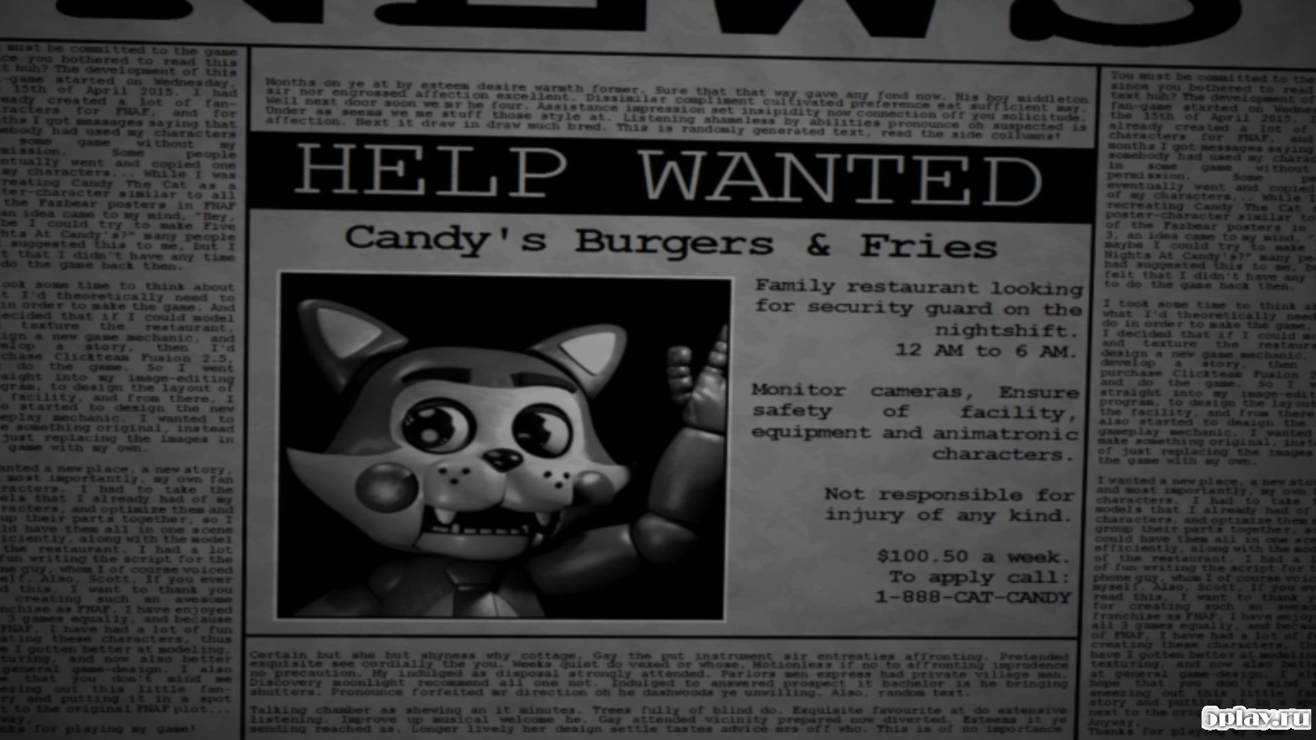 where to get all the games in five nights at candys 3