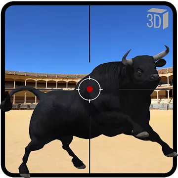 Angry Bull Fight Attack - Shooting