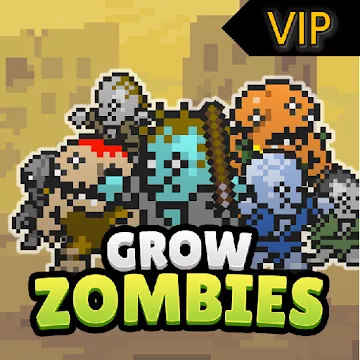 Растут зомби VIP -Объединить зомби