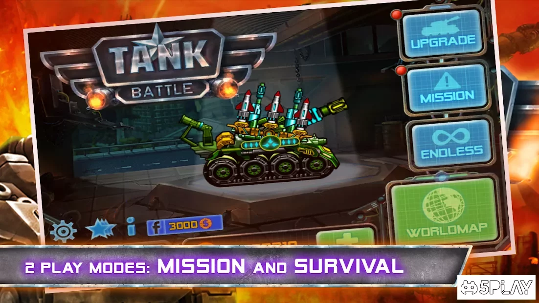 Скачать Tank Battle 1.0.5.26 APK +(Мод: много денег)  СКРИНШОТЫ