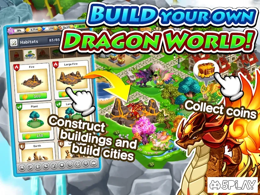 Download Dragon X Dragon City Sim Game 1 5 93 Apk Mod Money