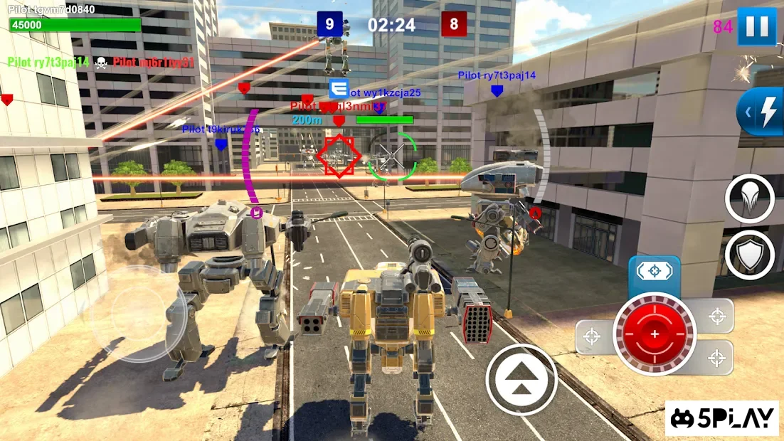Скачать Mech Wars: многопользовательская битва роботов 1.421 APK +(Мод: много денег)  СКРИНШОТЫ