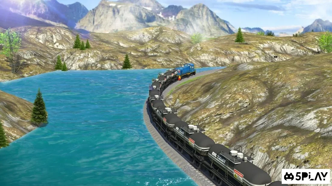 Скачать Oil Tanker Train Simulator 1.4 APK +(Мод: бесплатные покупки)  СКРИНШОТЫ