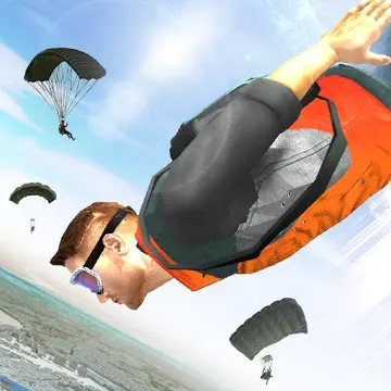 Симулятор полета Wingsuit - 3D Flying Game