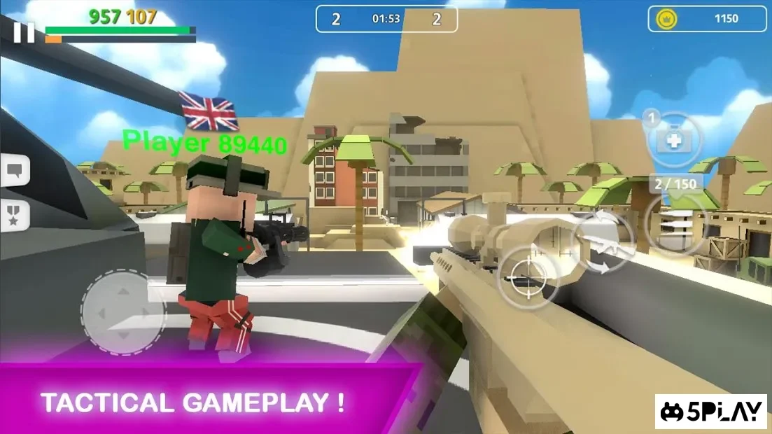 Gun War Shooting Games Mod Apk