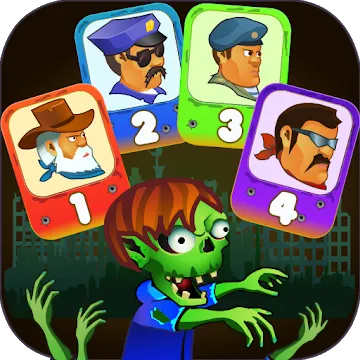 Four guys & Zombies (игра на 2, 3, 4 игрока)