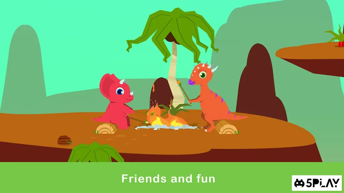 Скачать Jurassic Dinosaur - Simulator Games for kids 1.1.4 APK +(Мод: )  СКРИНШОТЫ