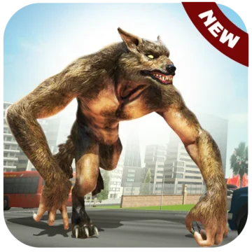 The Angry Wolf Simulator : Werewolf Games