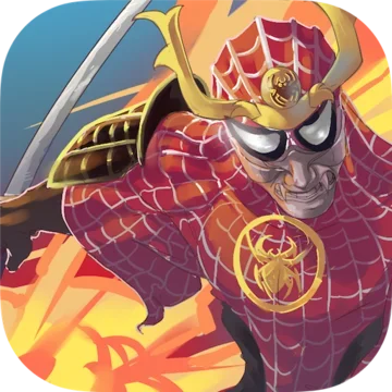 Spider X Samurai Warrior