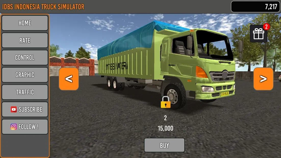 Скачать IDBS Indonesia Truck Simulator 4.1 APK +(Мод: много денег)  СКРИНШОТЫ