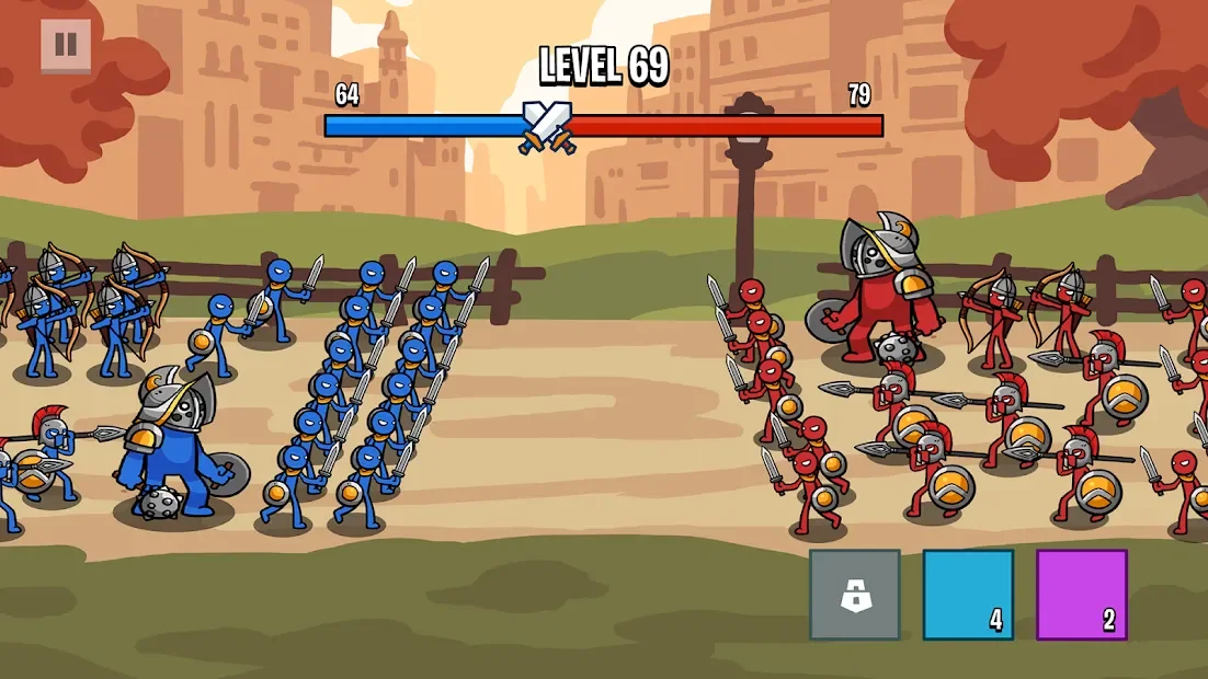 Download Stick Wars 2: Battle of Legions  APK (MOD free shopping) for  android