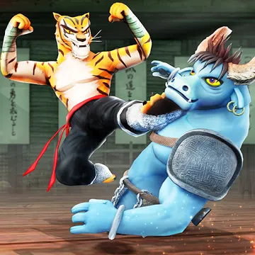Kung Fu Animal Fighting Games: Wild Karate Fighter