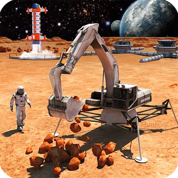 Космос город Симулятор конструкции Планета Марс