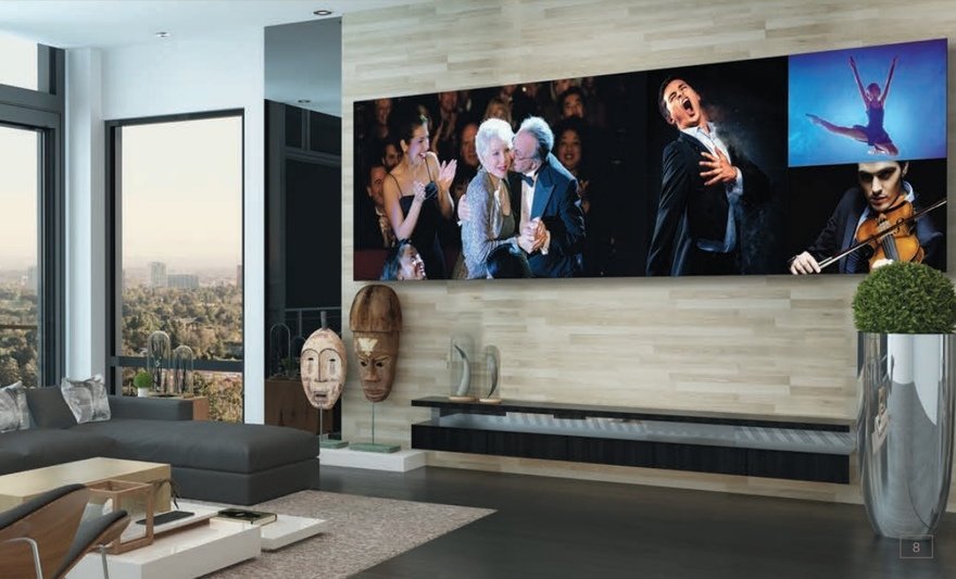 LG unveils 325 "DVLED Extreme Home Cinema TV