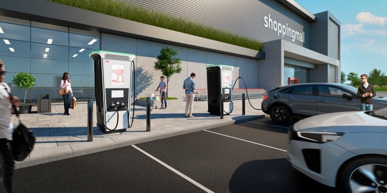 ABB unveils 360 kW ultra-fast charging for Terra 360 electric cars