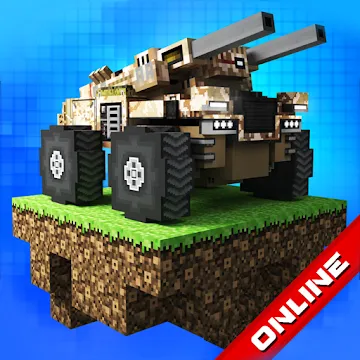 Blocky Cars: танки онлайн пвп