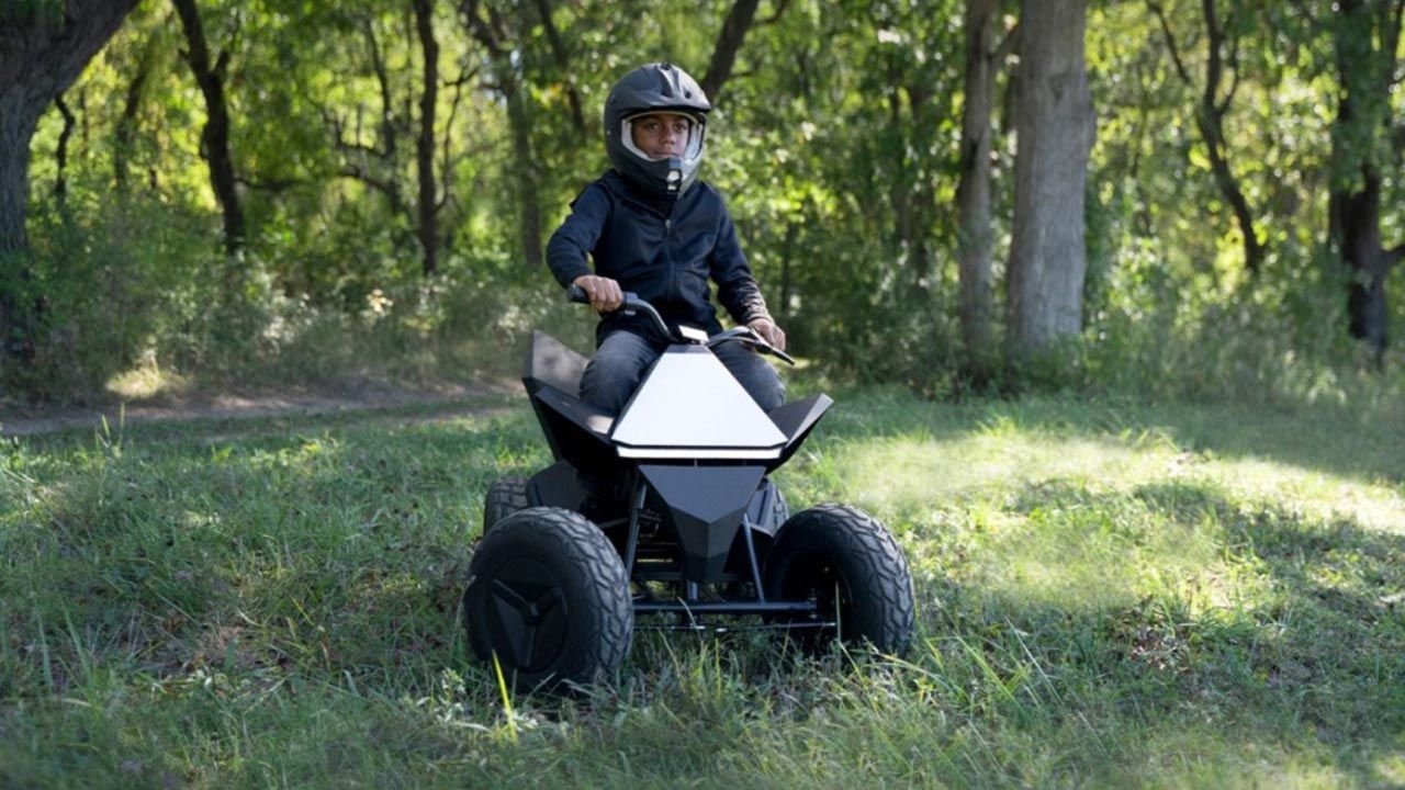 Tesla has announced a kids ATV on electric traction