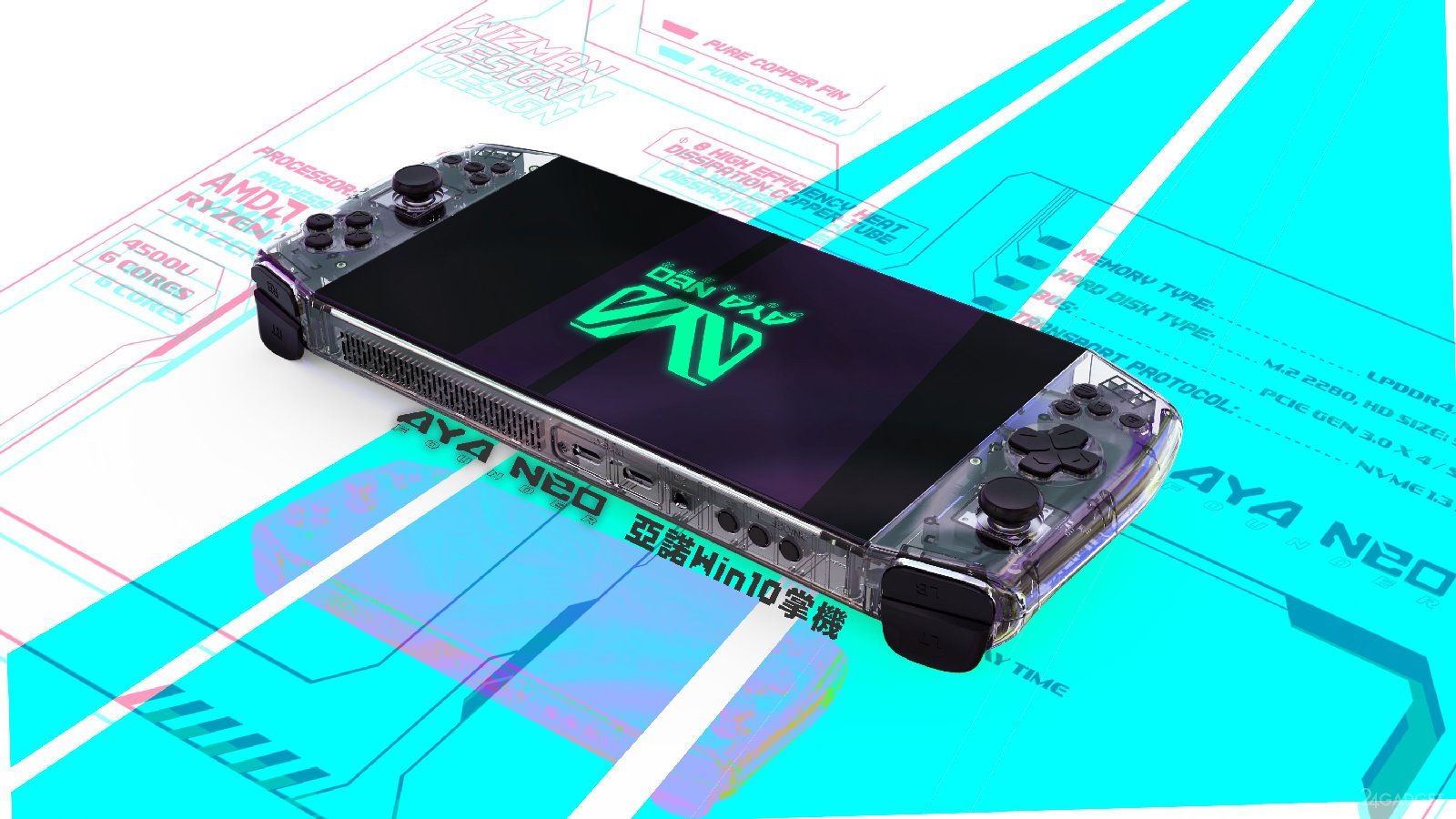 AYANEO Launches New Handheld Game Console With AMD Processor