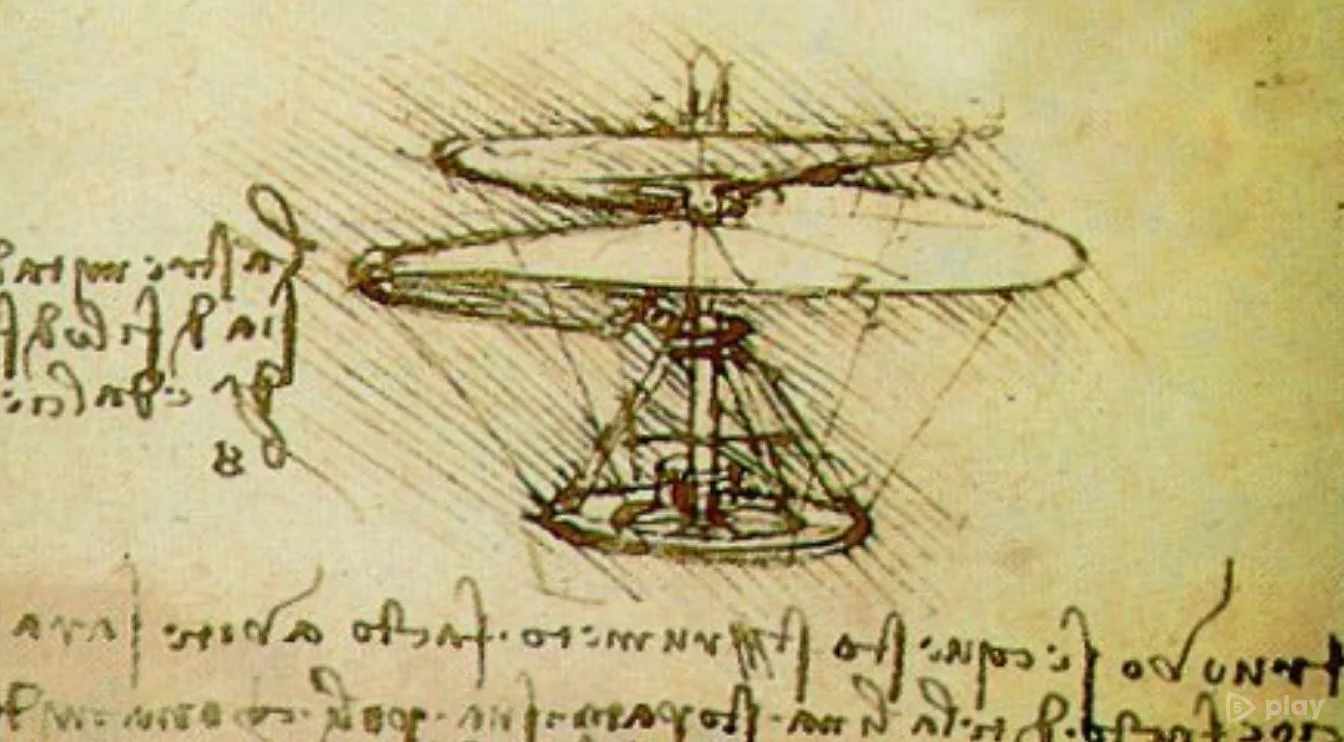 Американский студент создал дрон по эскизам Леонардо да Винчи