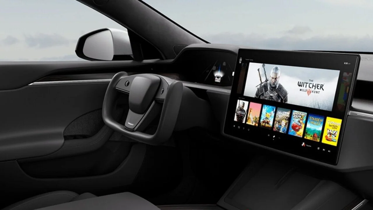 Steam client will be added to Tesla electric cars