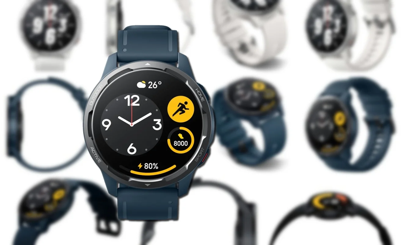 Появились рендеры смарт-часов Xiaomi Watch S1 Active