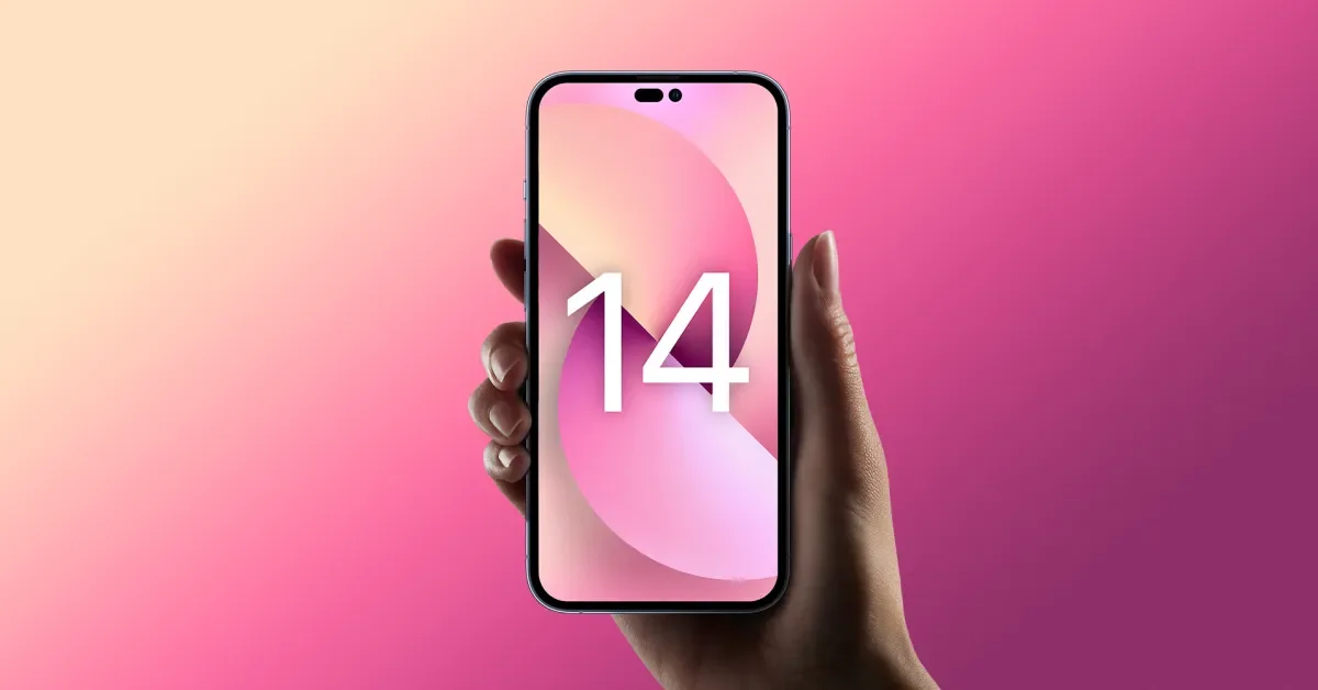 iPhone 14 Pro renders with new screen cutout