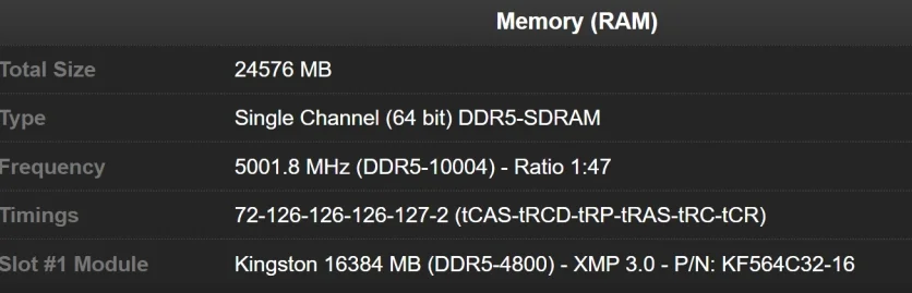DDR5 memory overclocked to record levels