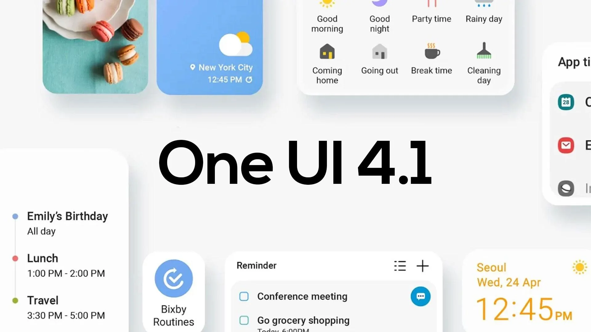 Samsung огласила список устройств, которые получат новую оболочку One UI 4.1