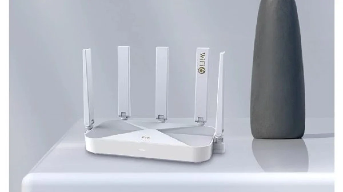 ZTE introduced a router with a speed of 3000 Mbps and an impressive coverage area
