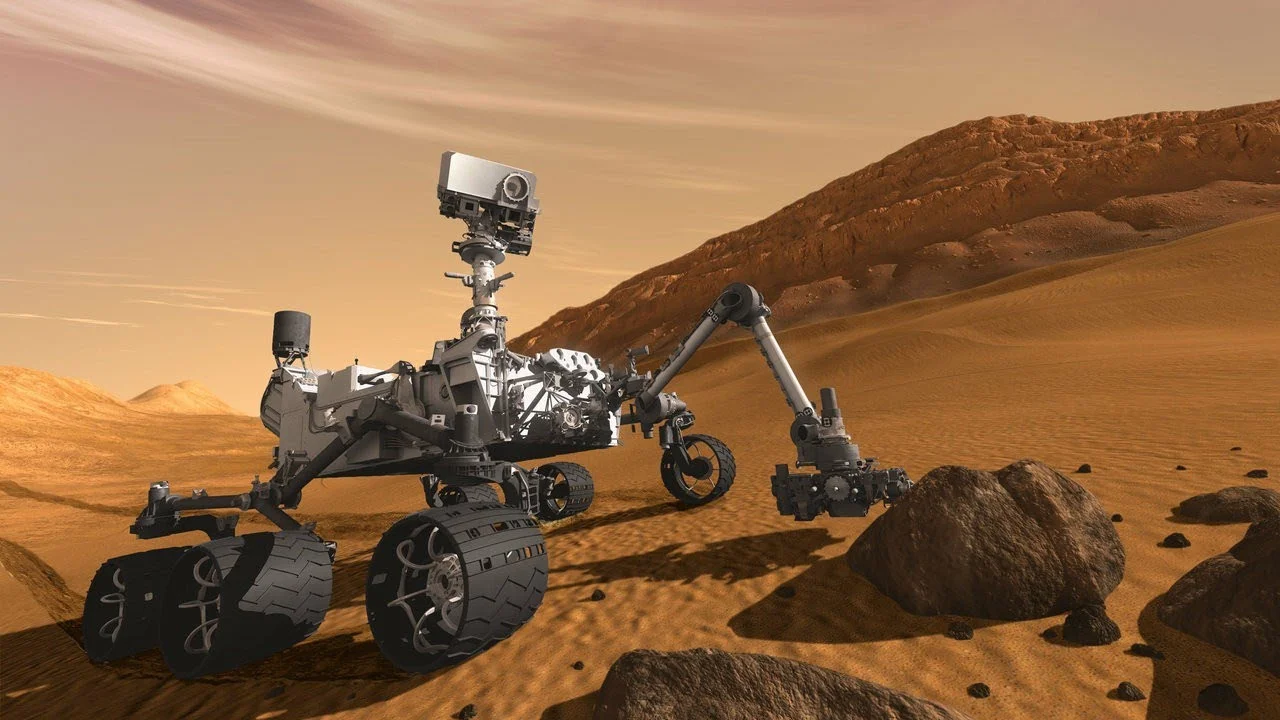 Марсоход Curiosity наткнулся на нечто не неподдающееся объяснению