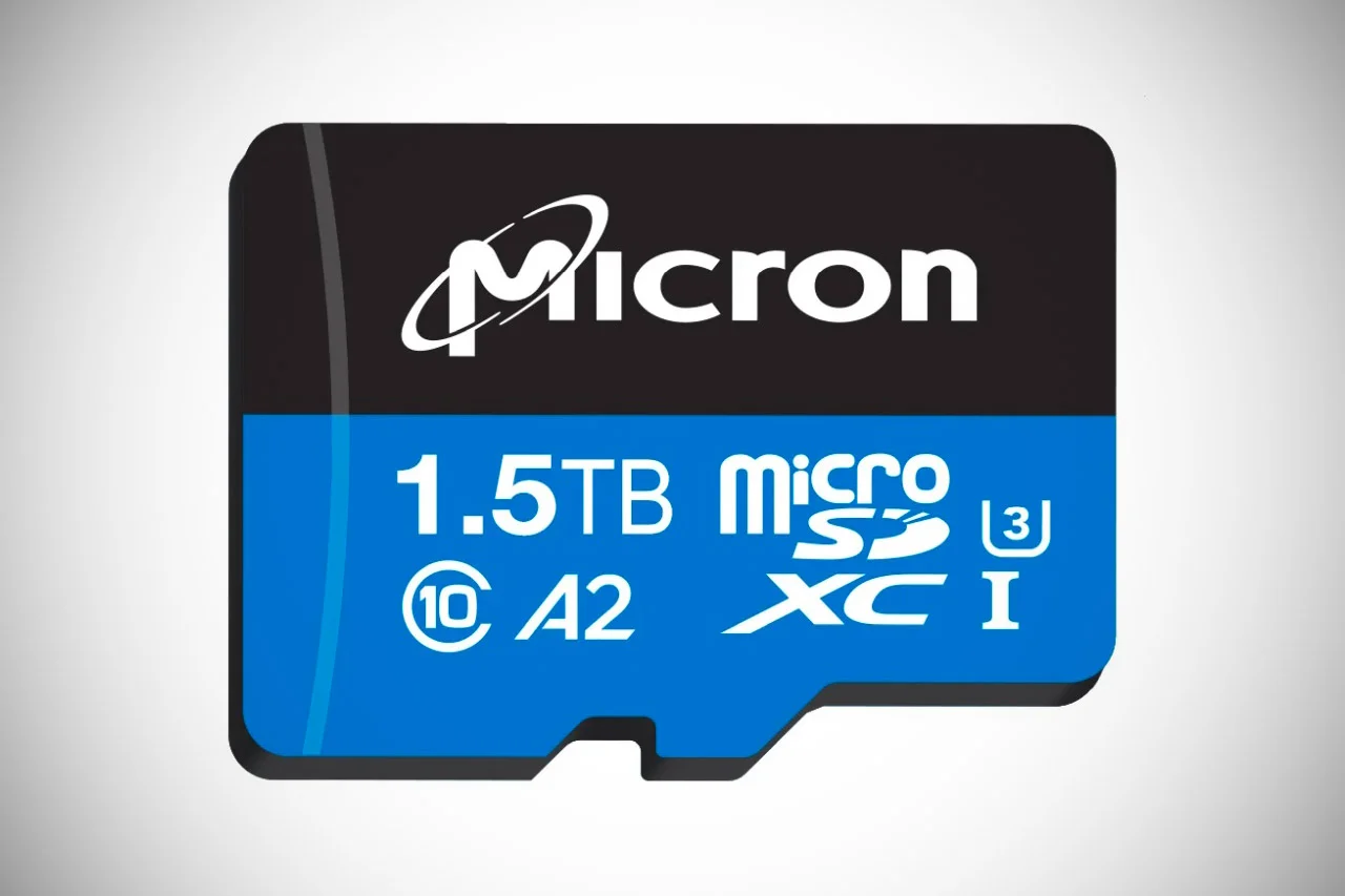 Micron выпустит первую в мире microSD-карту на 1,5 ТБ
