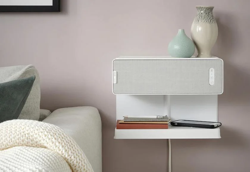 IKEA unveils a shelf with wireless charging and a Bluetooth speaker