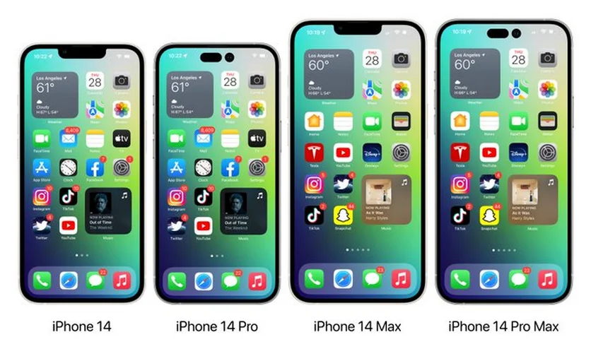 По слухам iPhone 14 и iPhone 14 Pro будут разительно отличаться друг от друга