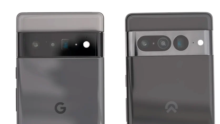 Google Pixel 7 and 7 Pro shown in live photos and videos before the official presentation