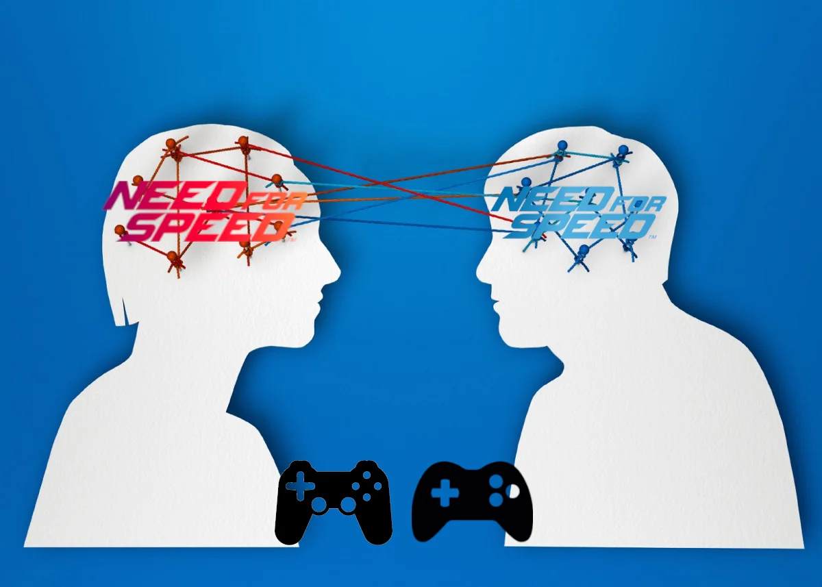 The brains of gamers are synchronized during gaming sessions