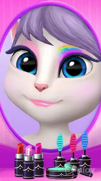 Download My Talking Angela 6.2.0.3988 APK (MOD money) for android