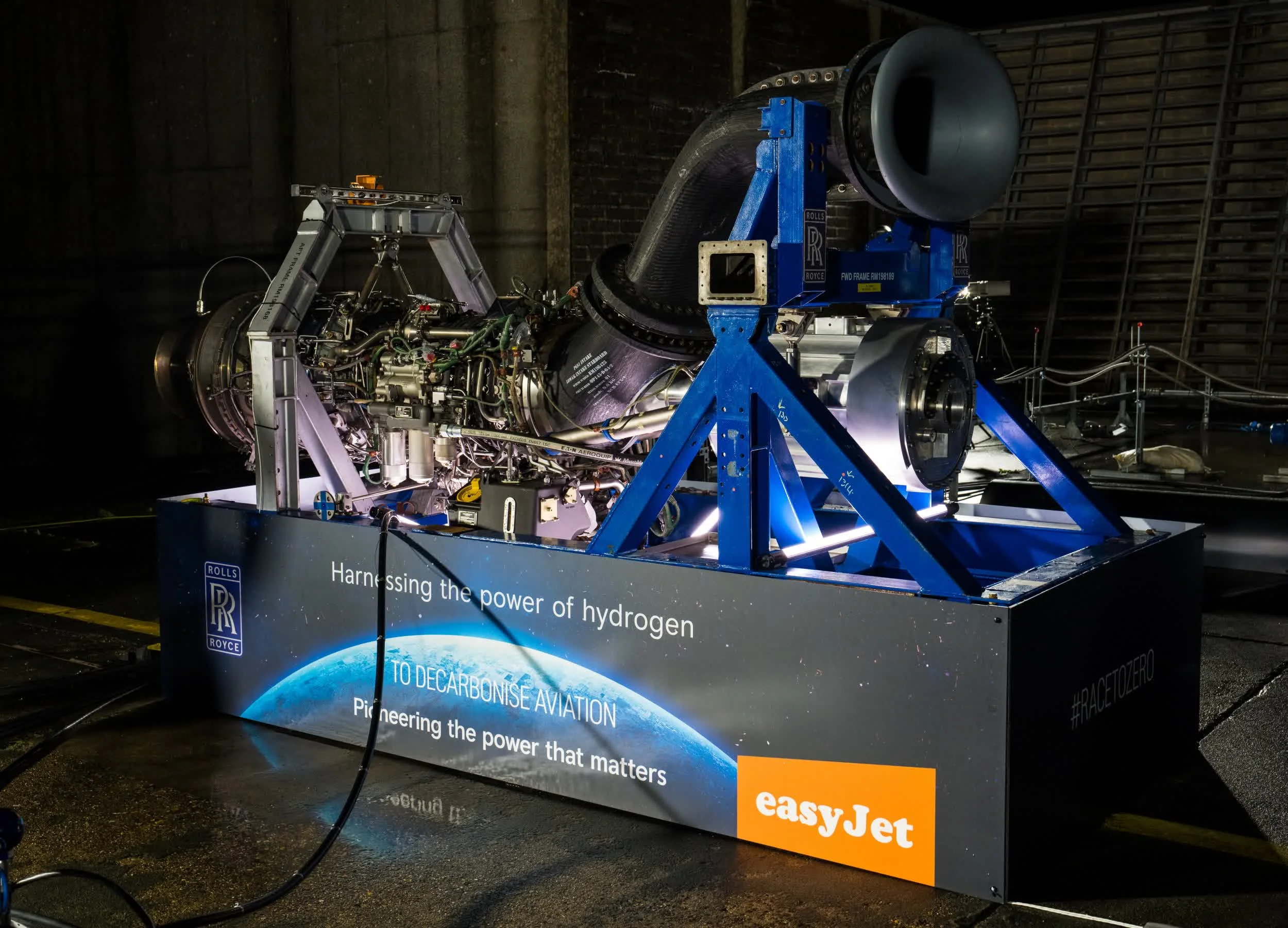 Rolls-Royce tests hydrogen aircraft engine