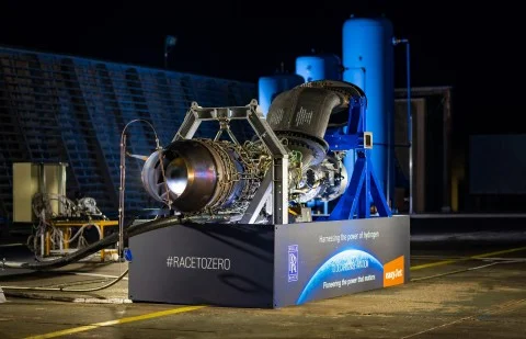 Rolls-Royce провела испытания авиадвигателя на водороде