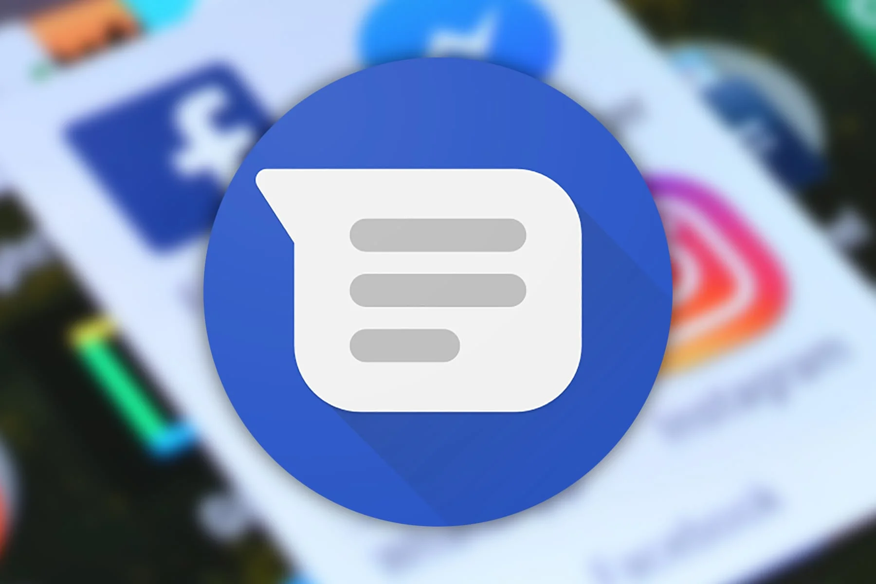 The functionality of competing applications will appear in the Google messenger