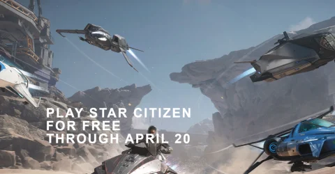 Free weekend starts in Star Citizen space simulator