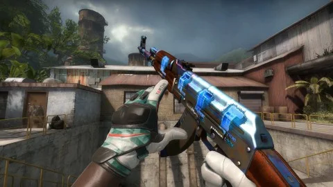 The collector purchased skins in CS:GO for a round sum