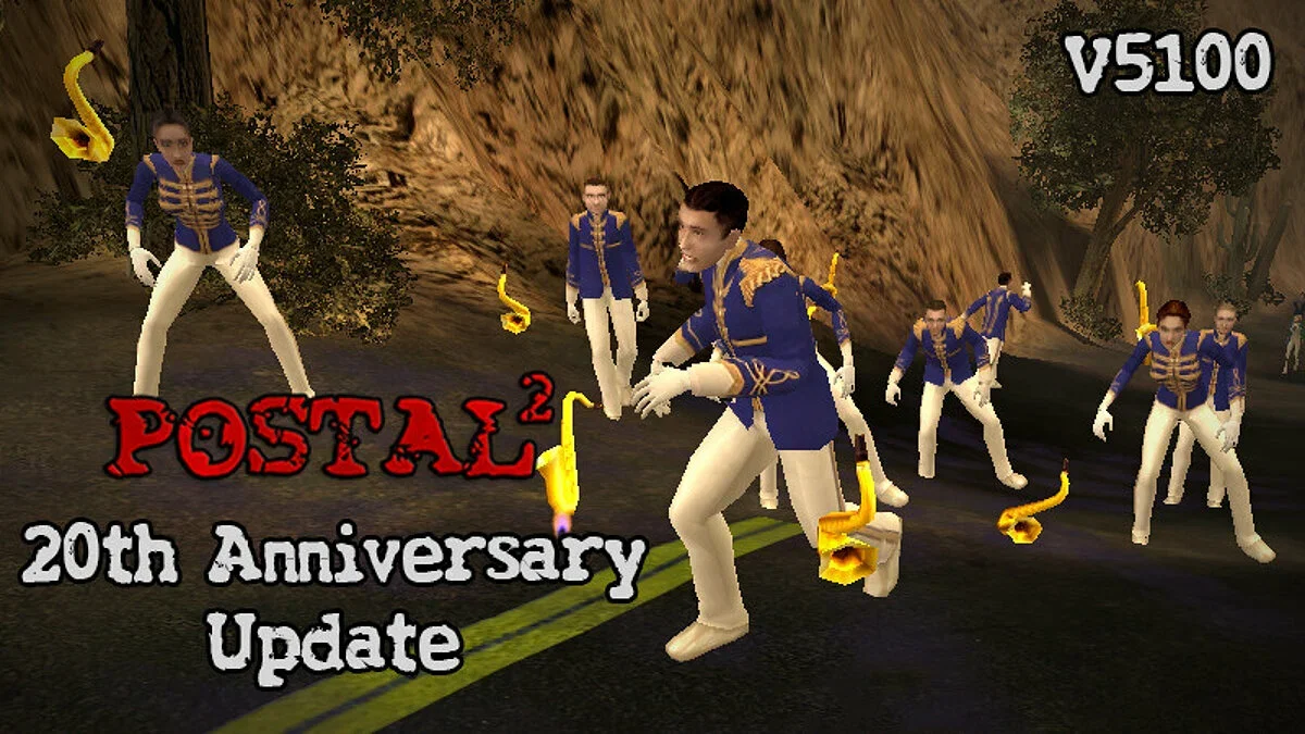 Happy anniversary! The scandalous shooter Postal 2 received a big update in honor of the 20th anniversary of the release