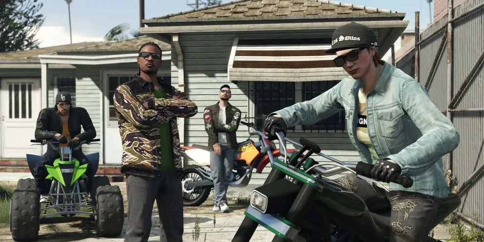 Rappers presented a video filmed entirely in GTA V