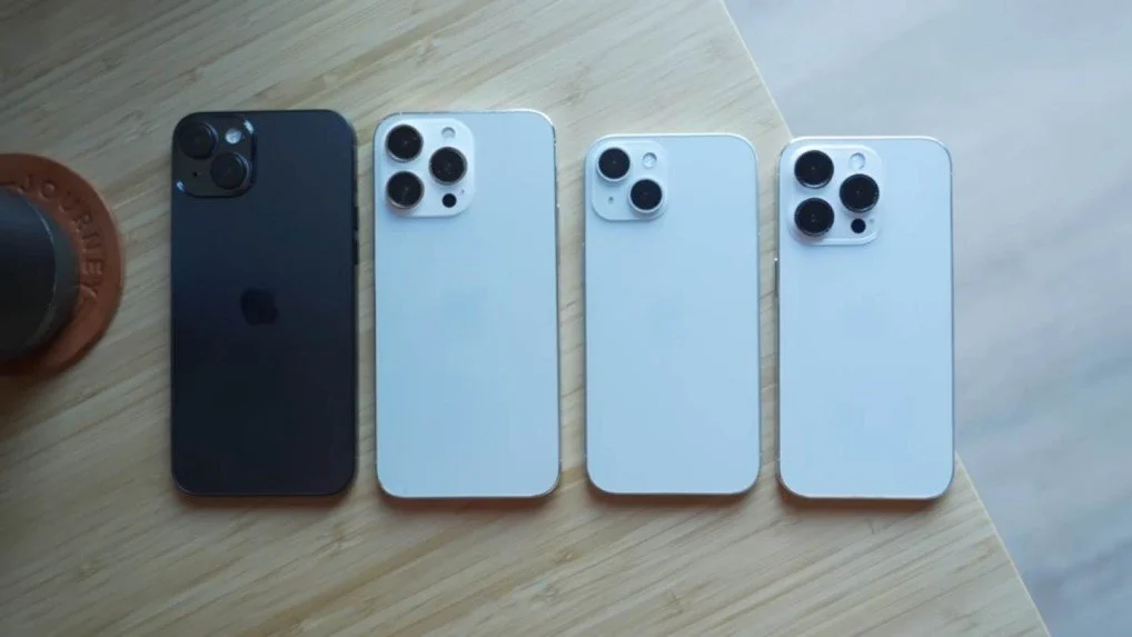 Images of the iPhone 15 lineup leaked online