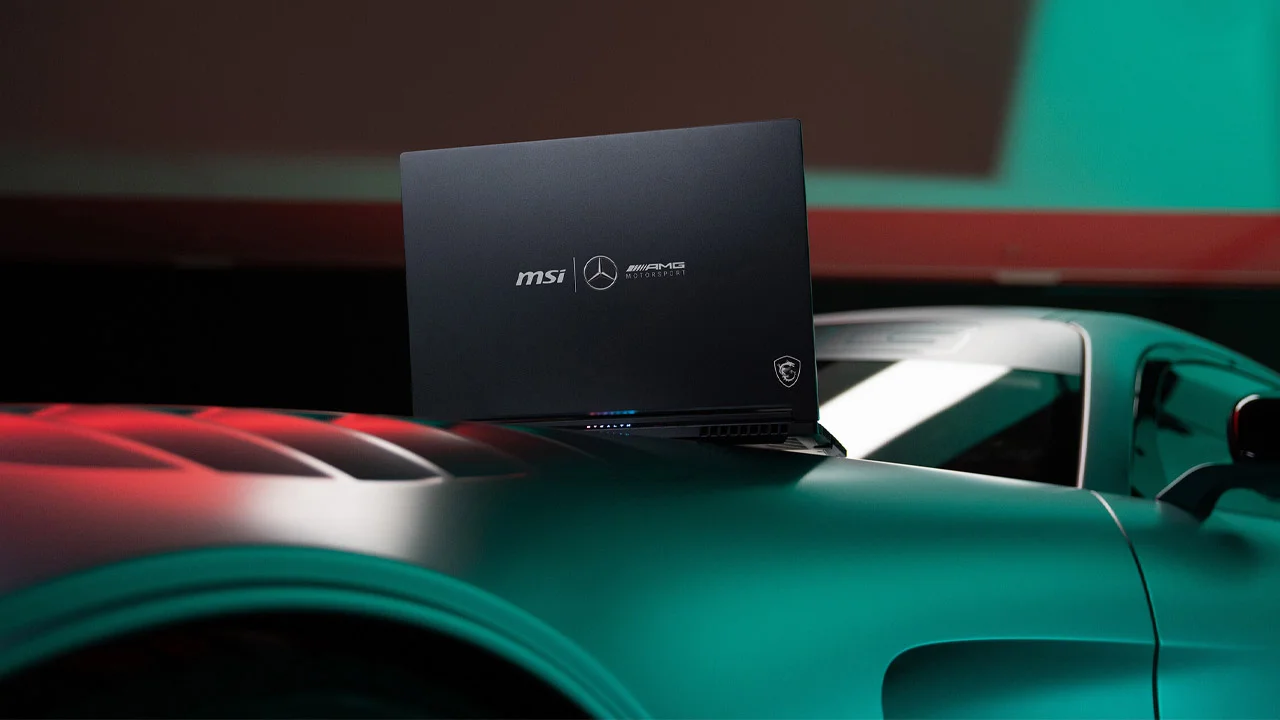 MSI and Mercedes jointly launch a gaming laptop