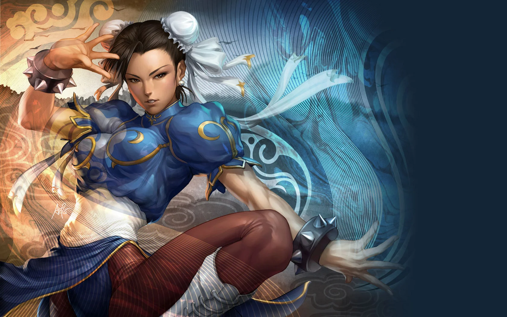 The neural network reproduced the heroine Chun Li from the Street Fighter series of fighting games