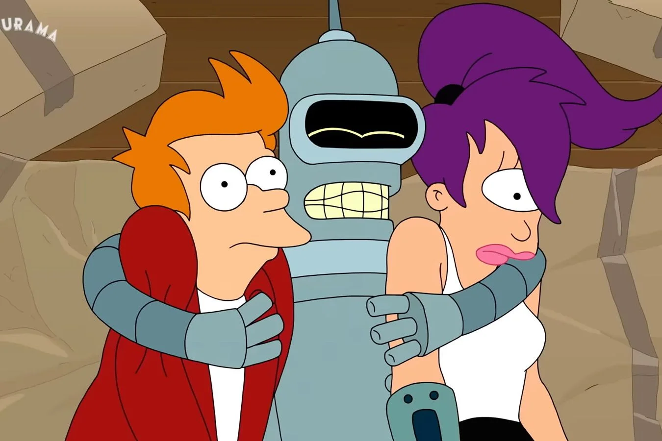 The collaboration of the animated series "Futurama" and Fortnite has begun