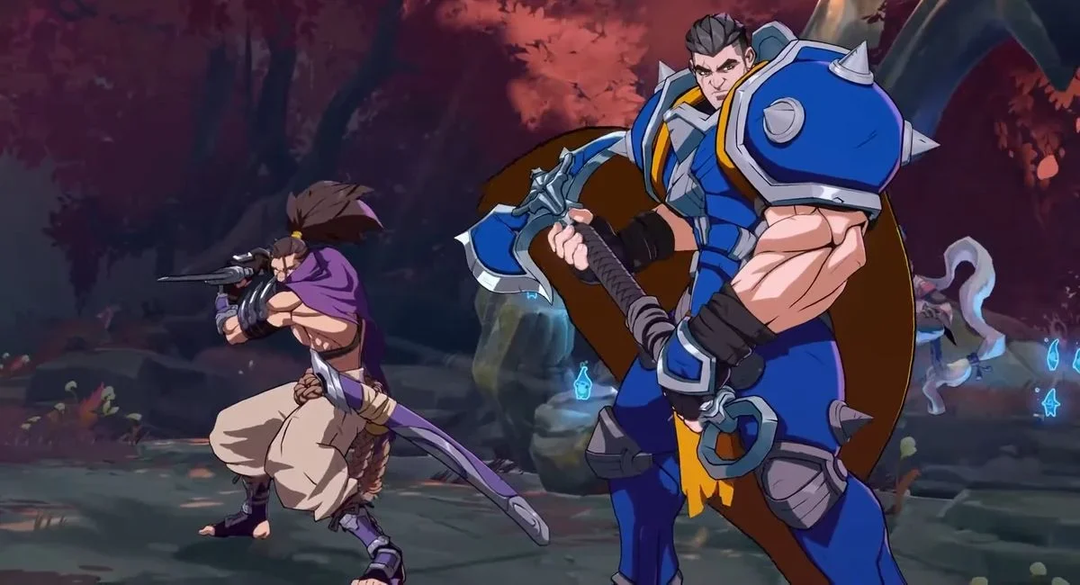 League of Legends fighting game gameplay shown at EVO 2023
